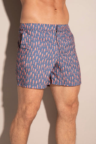 Pantaloneta Surf multicolor para hombre — Îlot