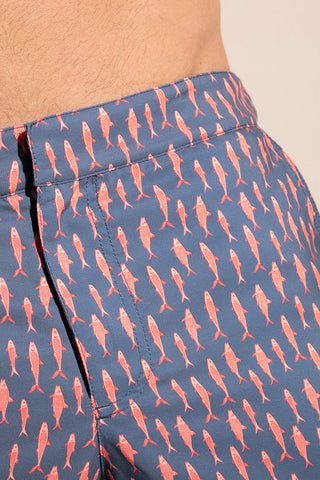 Pantaloneta Surf multicolor para hombre — Îlot
