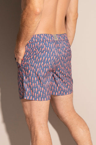 Pantaloneta Surf multicolor para hombre — Îlot