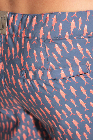 Pantaloneta Surf multicolor para hombre — Îlot