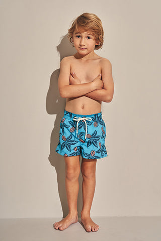 Pantaloneta azul para niño — Îlot