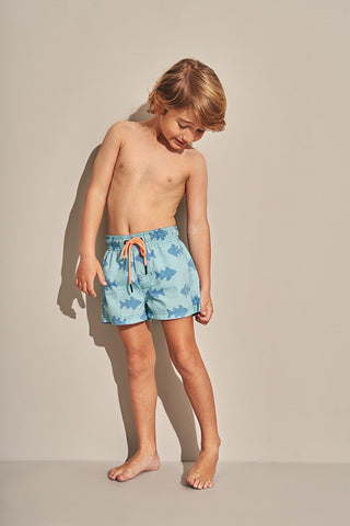 Pantaloneta azul para niño — Îlot