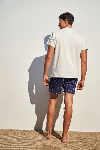 Pantaloneta azul para hombre — Îlot