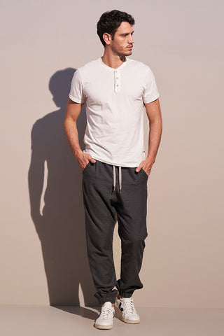 Set Camisa-pantalón Baggy gris para hombre — Îlot