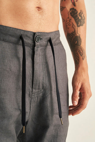 Bermuda gris para hombre — Îlot
