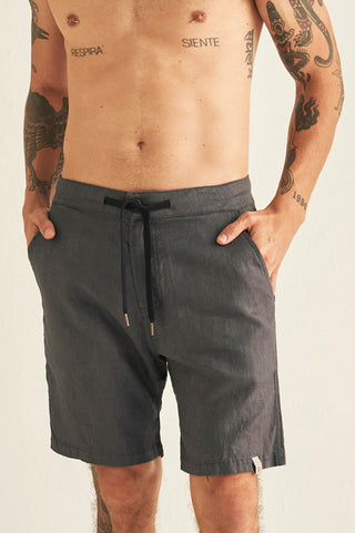 Bermuda gris para hombre — Îlot