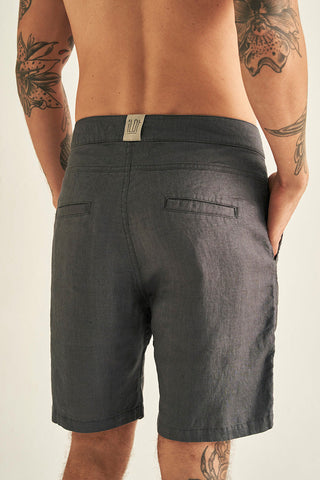 Bermuda gris para hombre — Îlot