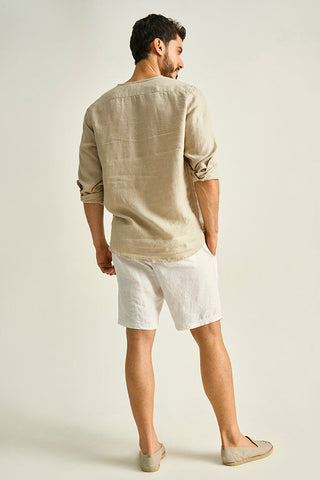 Îlot, Shorts, BH41041, Lino, Bermudas/Shorts