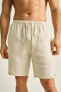 Îlot, Shorts, BH42041, Lino, Bermudas/Shorts
