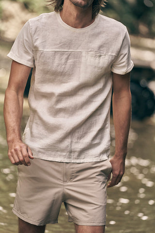 Pantaloneta café para hombre — Îlot